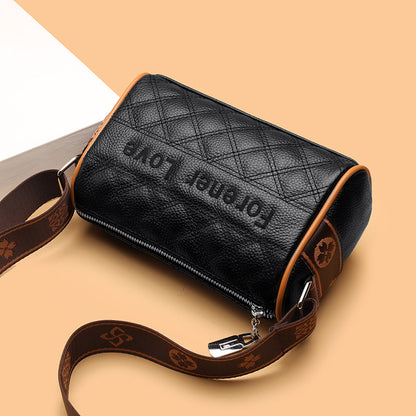 Black high-value messenger bag pillow bag