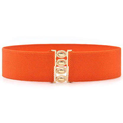 Elastic elastic belt for women
