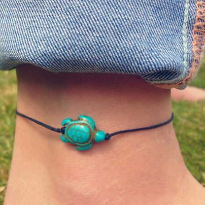 Vintage Fishtail Pendant Anklet
