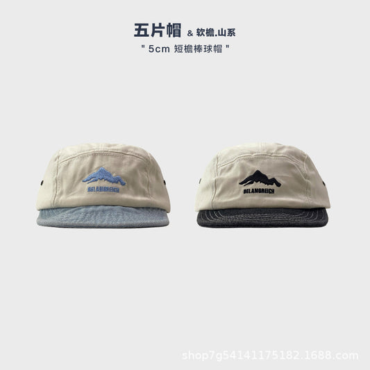 Gorra vaquera de ala corta 