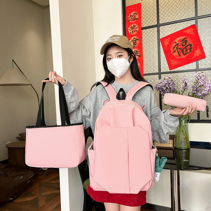 College student large capacity computer backpack