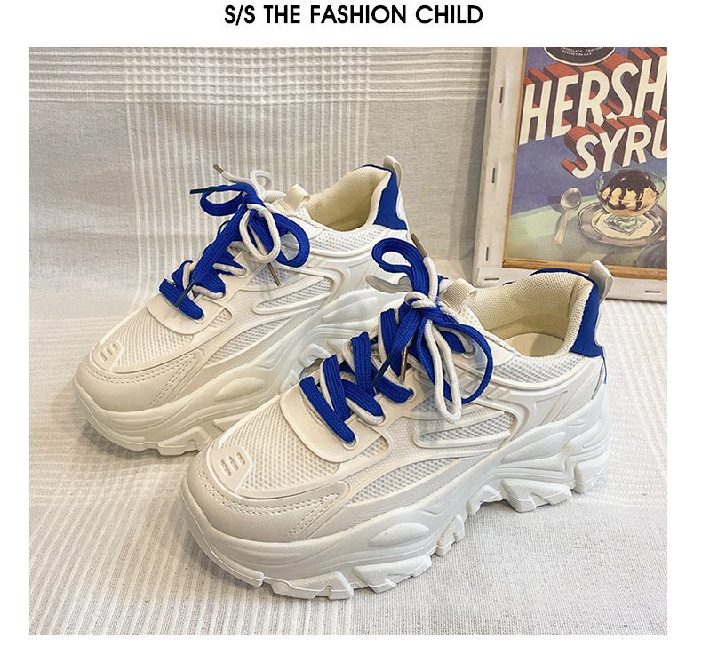 Thick-soled heightening fashion casual shoes