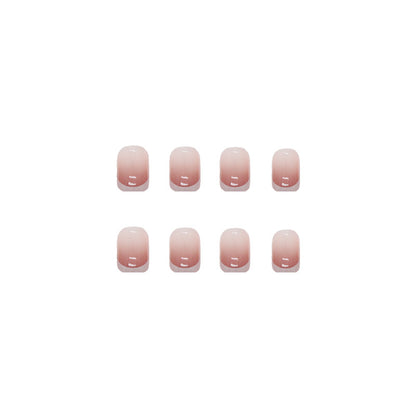 Uñas con degradado rosa ruborizado para usar 