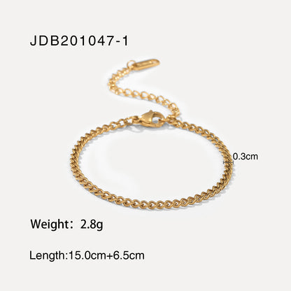 Stainless Steel Cuban Bracelet