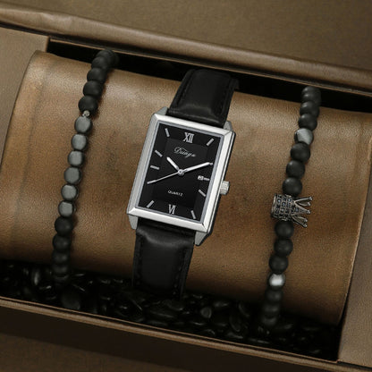 Personalized Watch Fashion Crown Bracelet Set