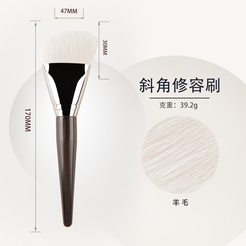 24-Piece Animal Hair Makeup Brush Set