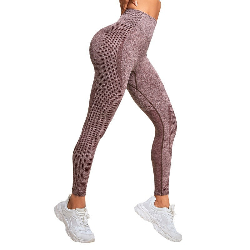 European Hot-Selling Seamless Quick-Dry Tight Yoga Outfit