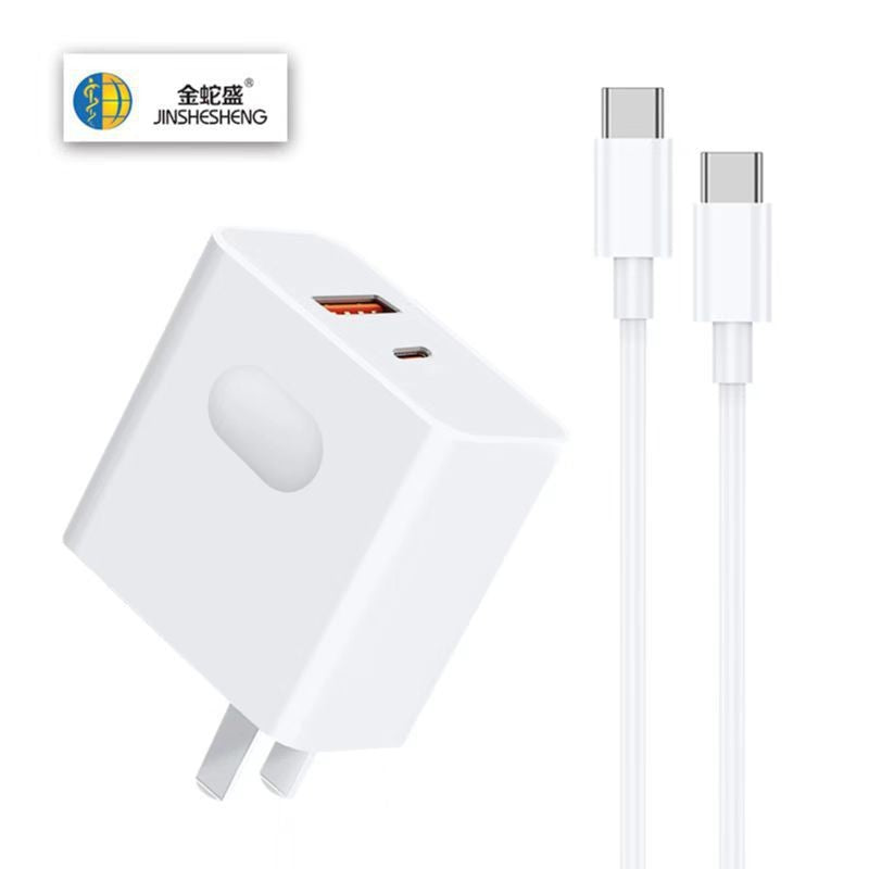 100W Dual-Port USB+PD Fast Charger for All Devices