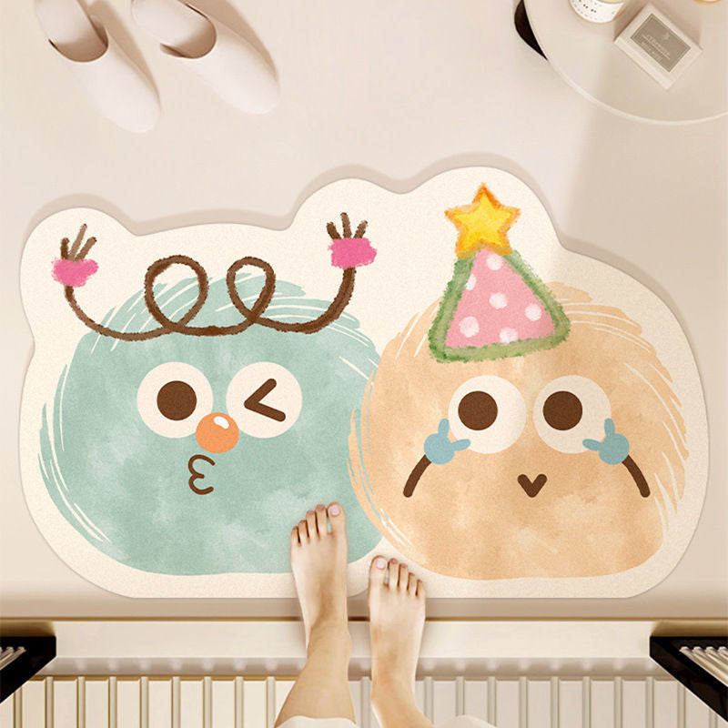 Ball Diatomaceous Earth Mat Absorbent Non-Slip