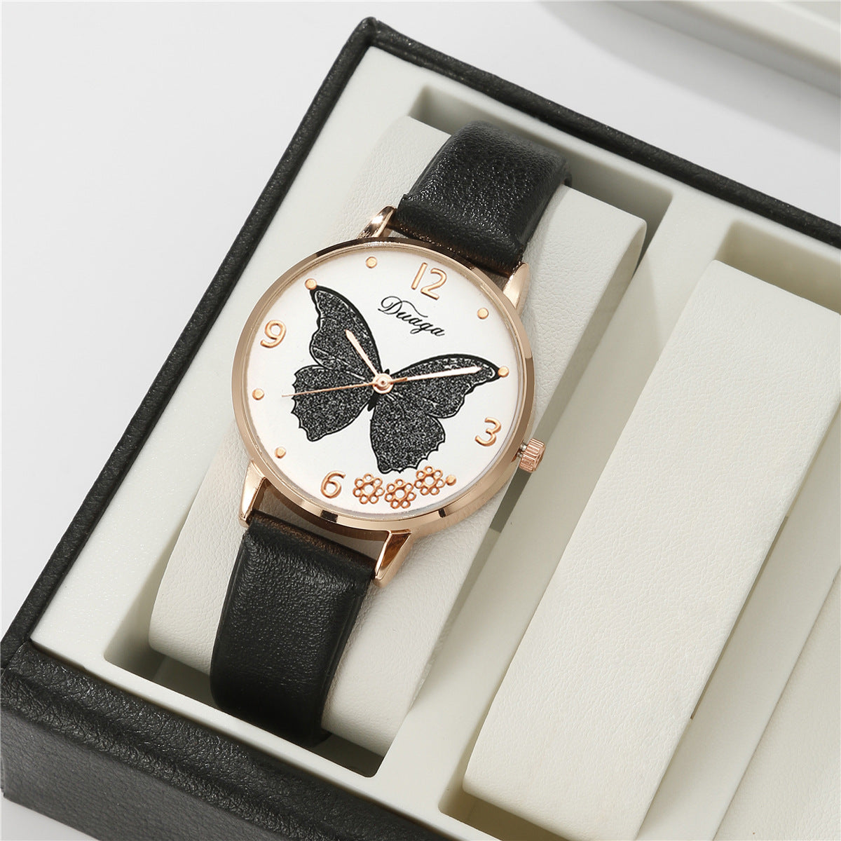 Butterfly Watch Pearl Butterfly Jewelry Set