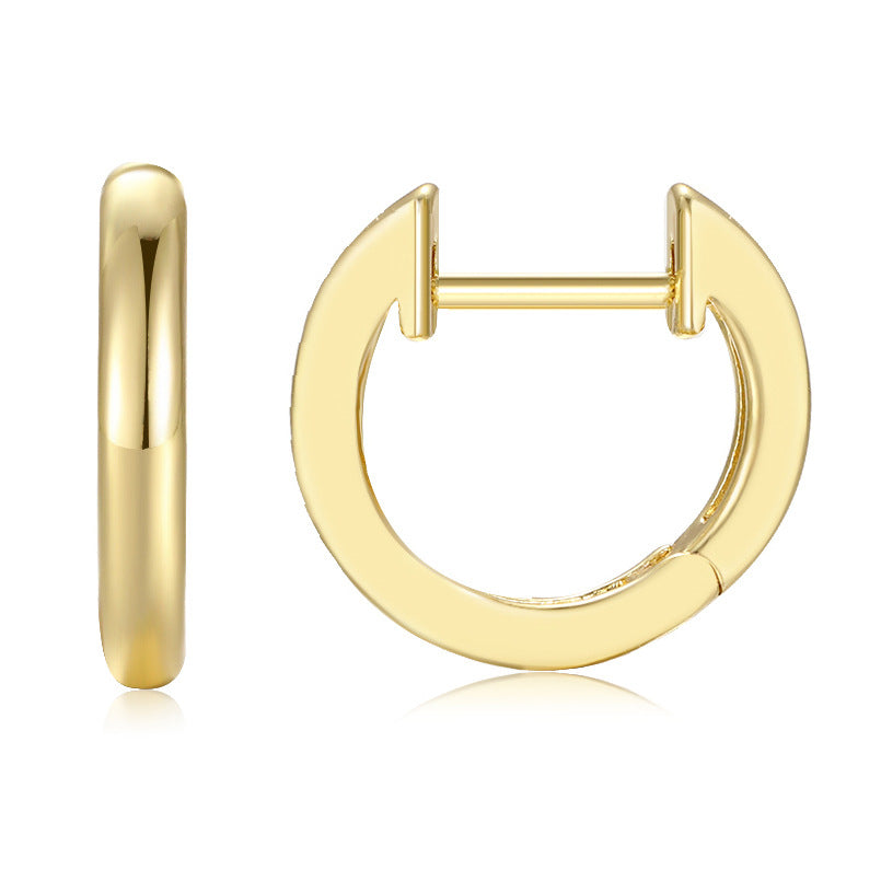 Brass 18K plated fashion earrings for women
