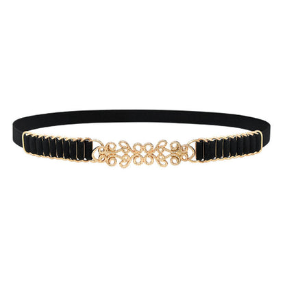 Elastic belt women's fine decorative elasticity