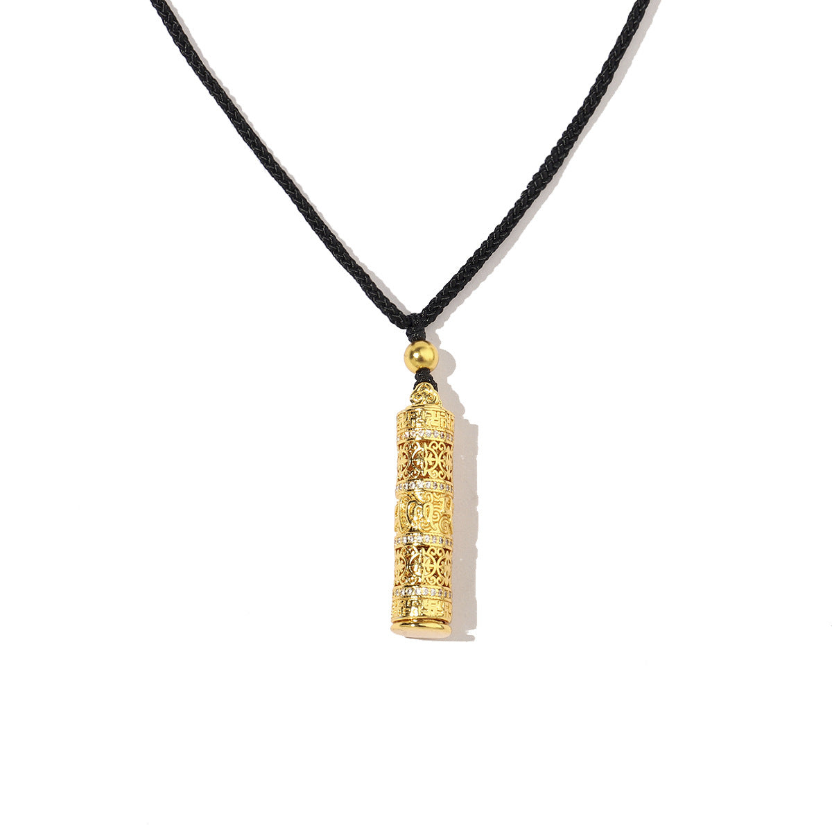 Plated 24K real gold star elephant sand gold necklace