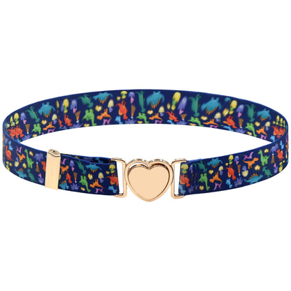 Children's heart buckle belt
