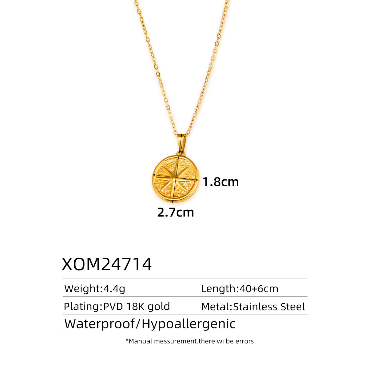 High-End Non-Fading Titanium Steel Women's Collarbone Necklace — INS Euro Style