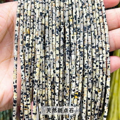 2X4mm agate round tube beads loose beads