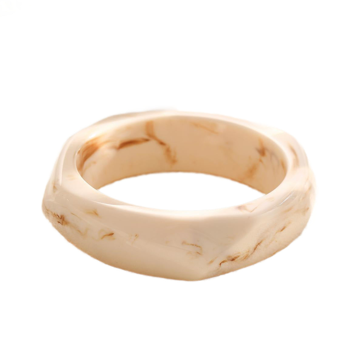 Abstract Irregular Resin Bracelet