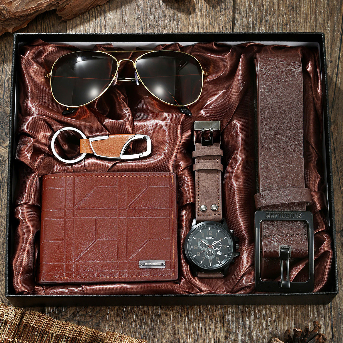 Quartz watch 5-piece gift box