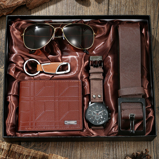 Quartz watch 5-piece gift box
