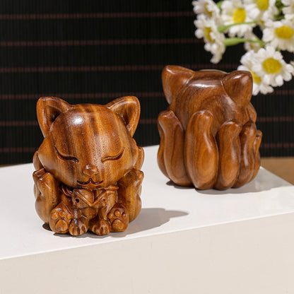 Green sandalwood ebony craft carving