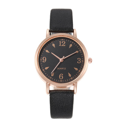 Simple belt watch women's model
