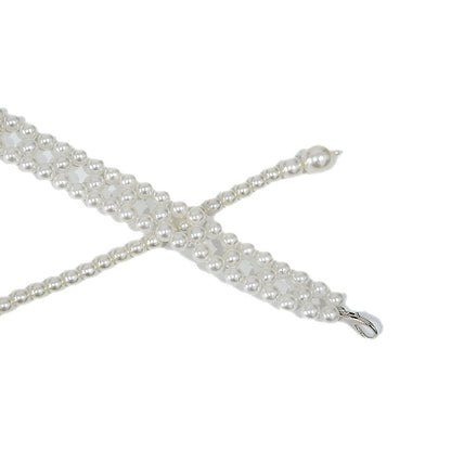 Elastic elastic pearl thin belt