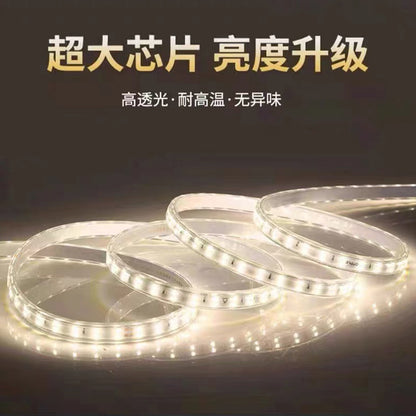 Double row super bright dark groove ceiling cord light