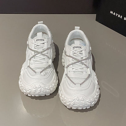 Fashionable thick-soled casual dad shoes