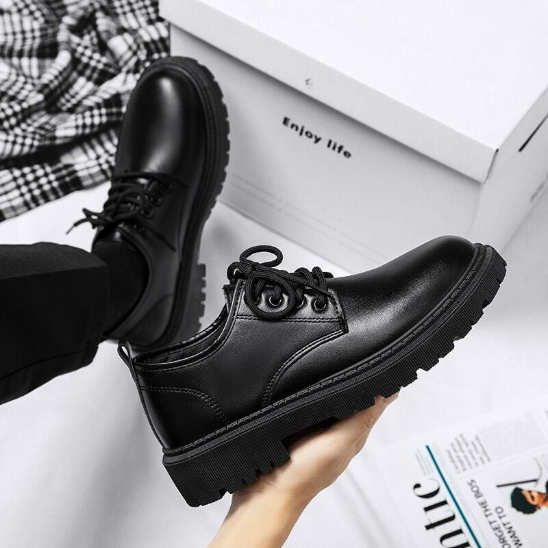 Zapatos de trabajo de negocios negros impermeables 