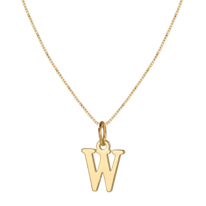 26 letters necklace simple