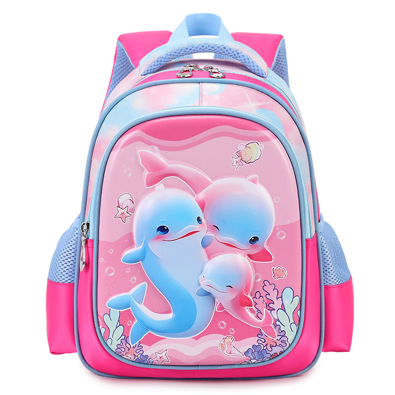 Cartoon bag children's shoulder burden reduction