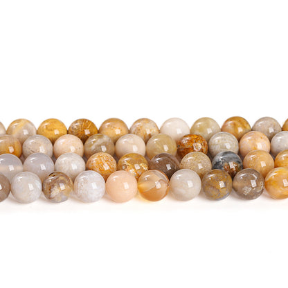 Chrysanthemum stone loose beads jewelry accessories DIY beads