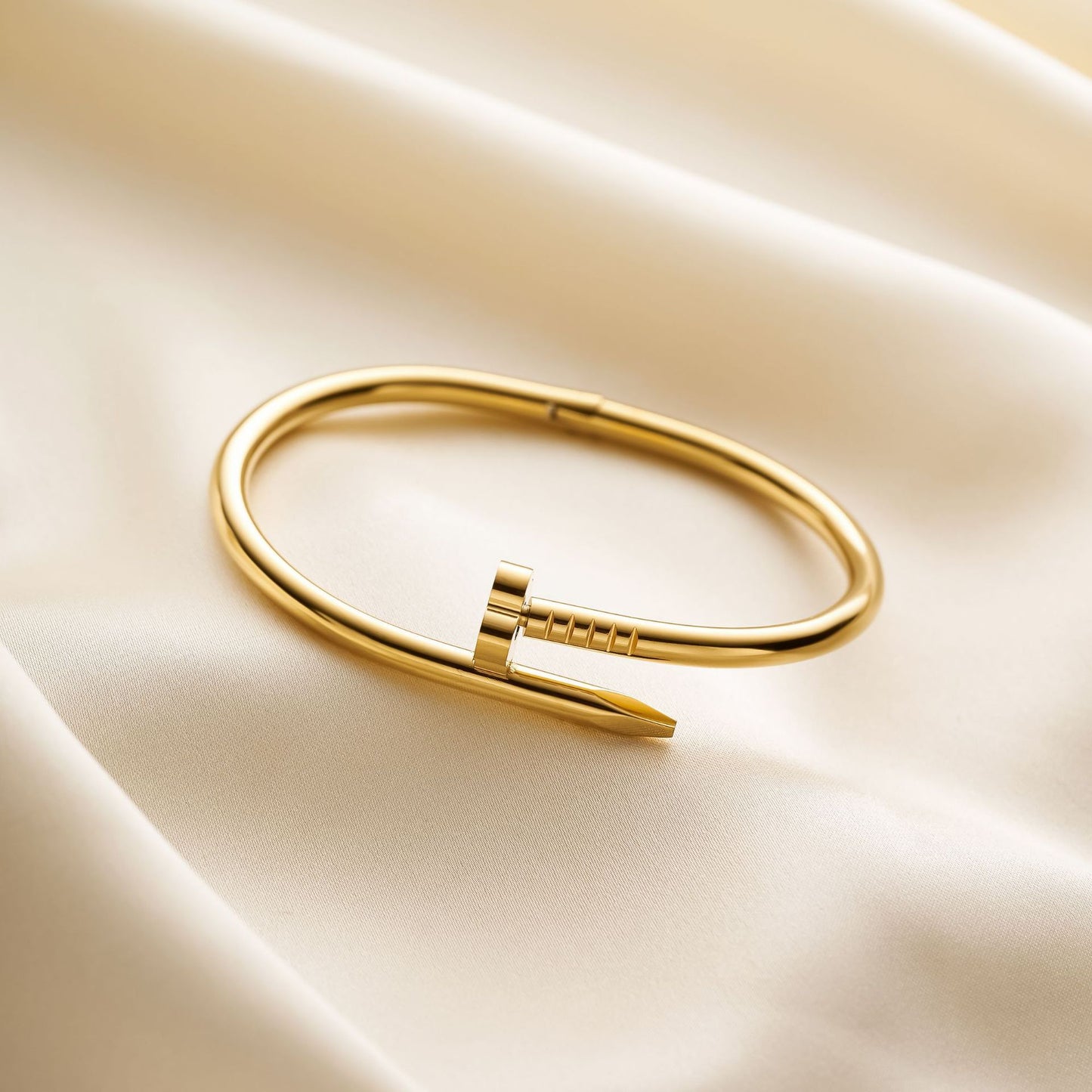 Titanium Steel Clover Nail Bracelet