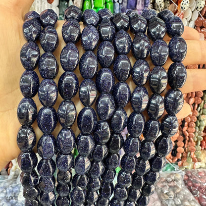 Cristal 28pcs contas de arroz hexagonais 10*14MM contas soltas 