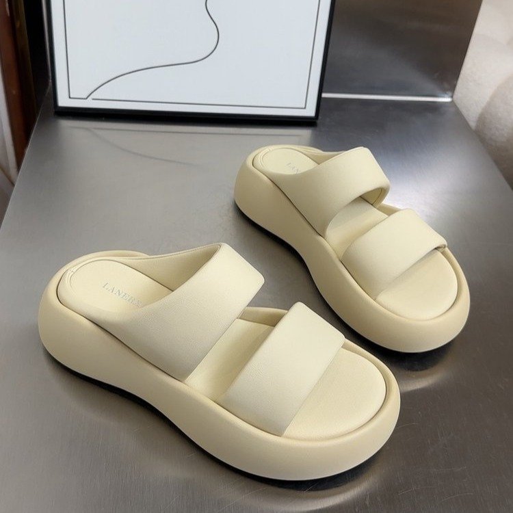 Versatile one-word drag women's casual sandals