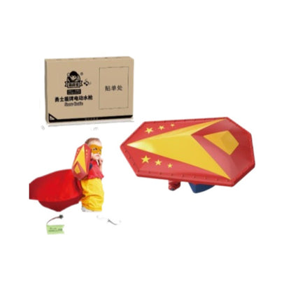 Children's Automatic Water-Absorbing Captain Shield Water Gun Toy
