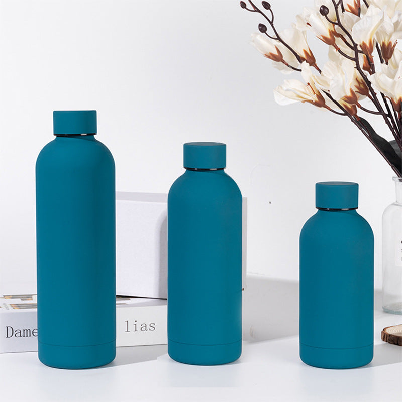 Water bottle portable thermos cup