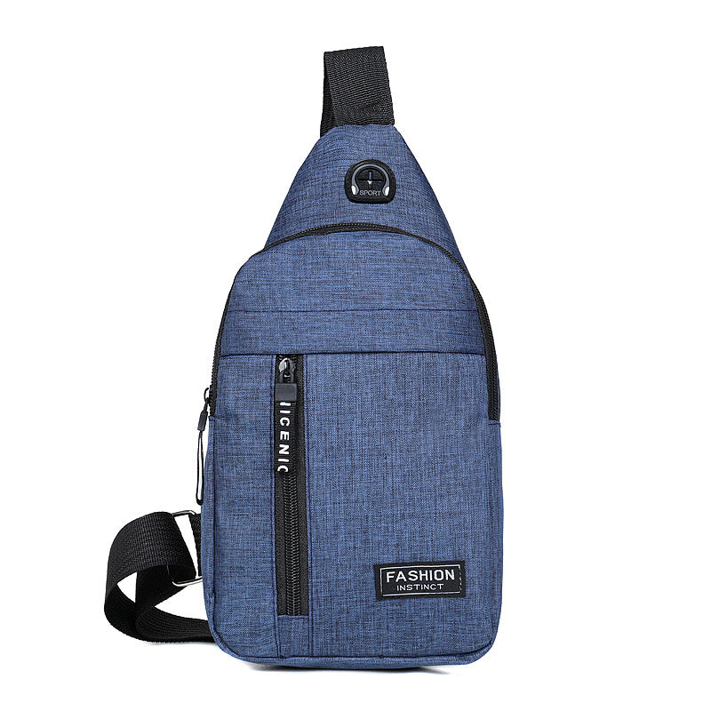 Breast bag men's Oxford cloth tide