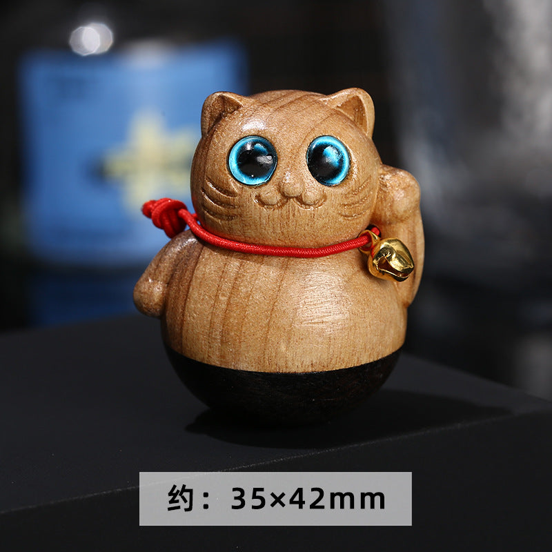 Green sandalwood ebony craft carving