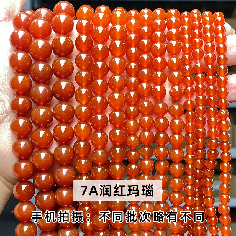 Striped agate loose beads