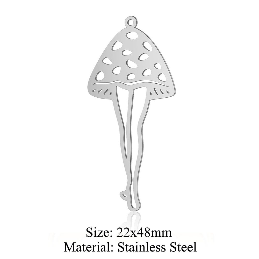 5 pcs/bag wings butterfly titanium steel pendant moth DIY