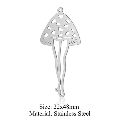 5 pcs/bag wings butterfly titanium steel pendant moth DIY