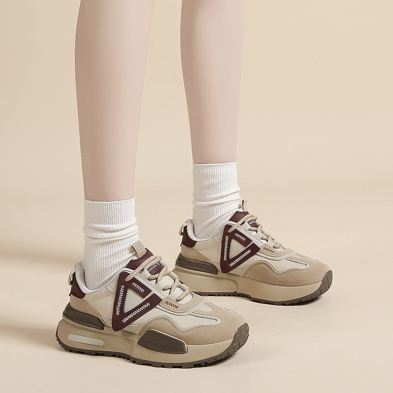 autumn women's thick sole all match forrest gump shoes