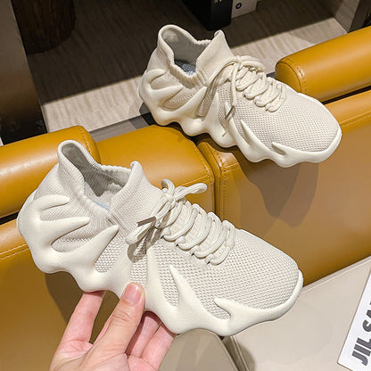 450 zapatos deportivos con cordones y pulpo transpirable tejido volador 