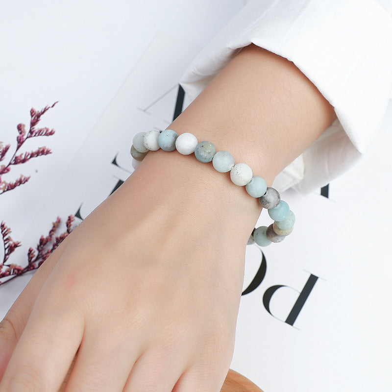 Frosted Amazonite Bracelet