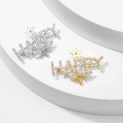 Fashion Bee Brooch Woman