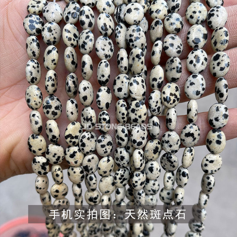 8X10mm crystal jade oval loose beads