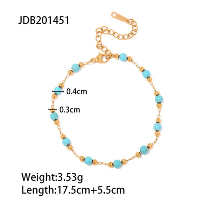 Turquoise Geometric Bracelet