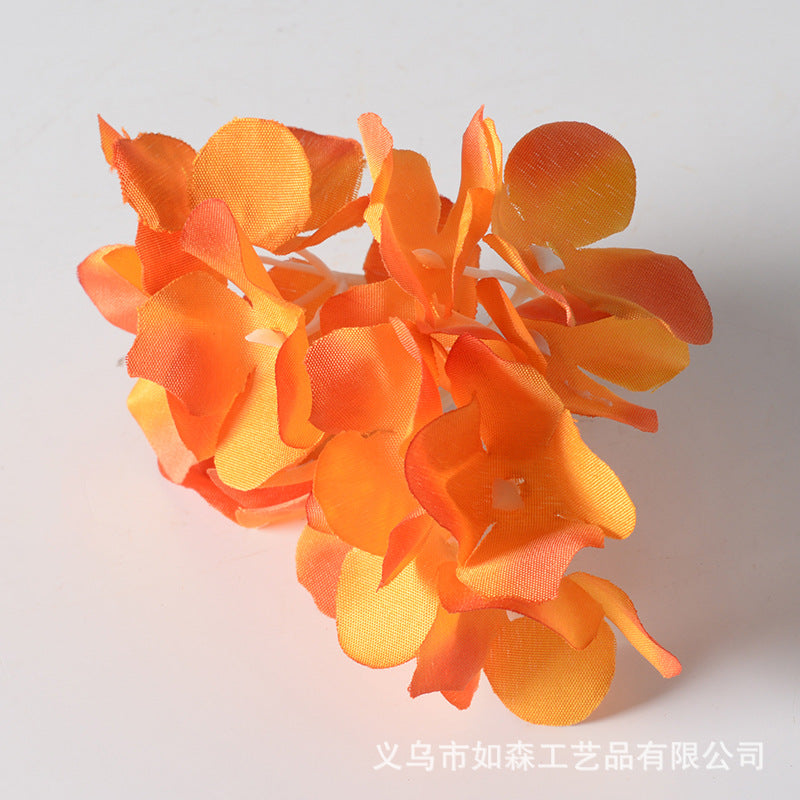 DIY hydrangea artificial flower petals