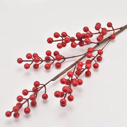 Simulación de fruta de acebo fruta roja fruta de la fortuna 
